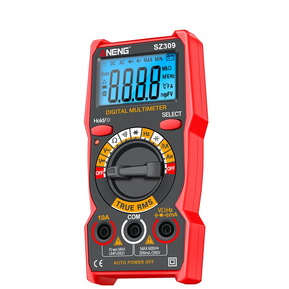 SZ309 Multimeter 1999 Count High Electrical Tester V3U3
