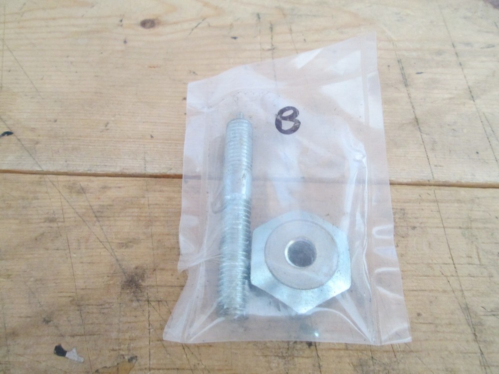 10ft B702 & 602 Aermotor Windmill Bonnet Nut & Threaded Stud, B565 - B588