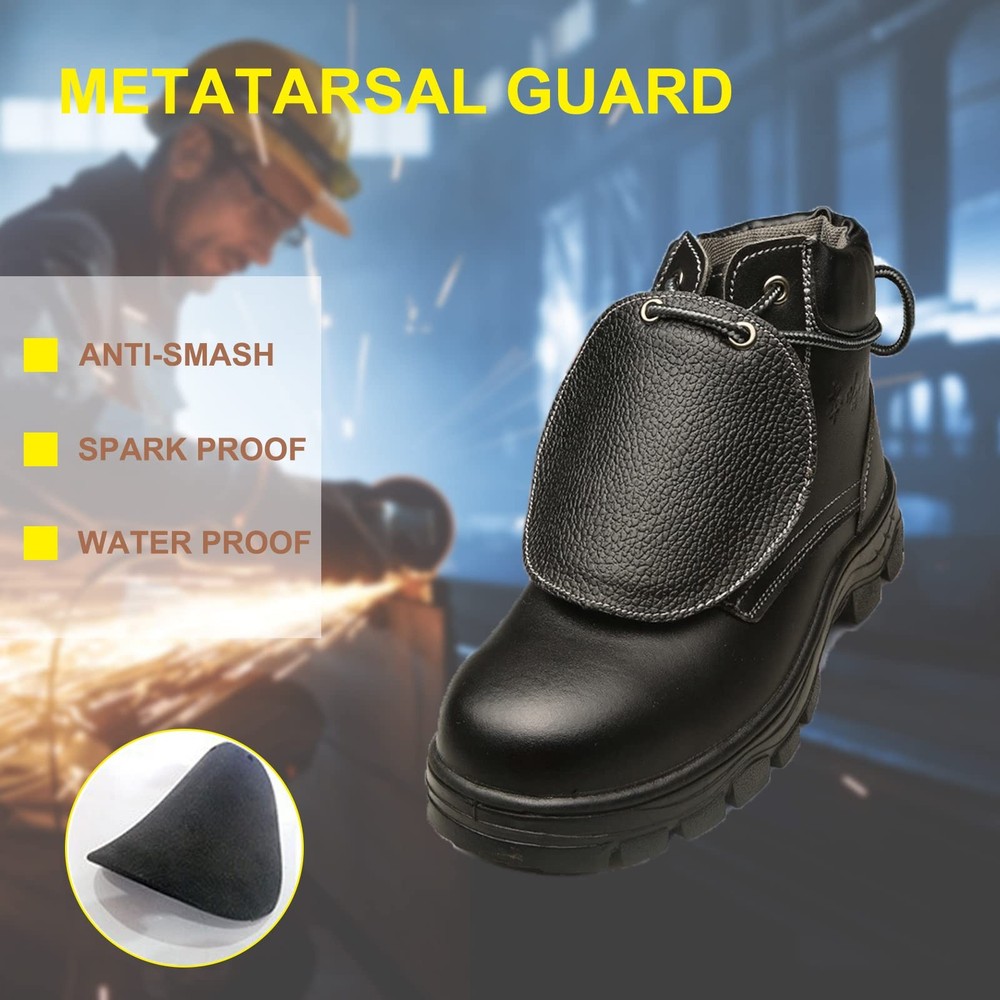 Metatarsal Guards for Work Boots, Unisex Toe Protector Shield Attachment for ...