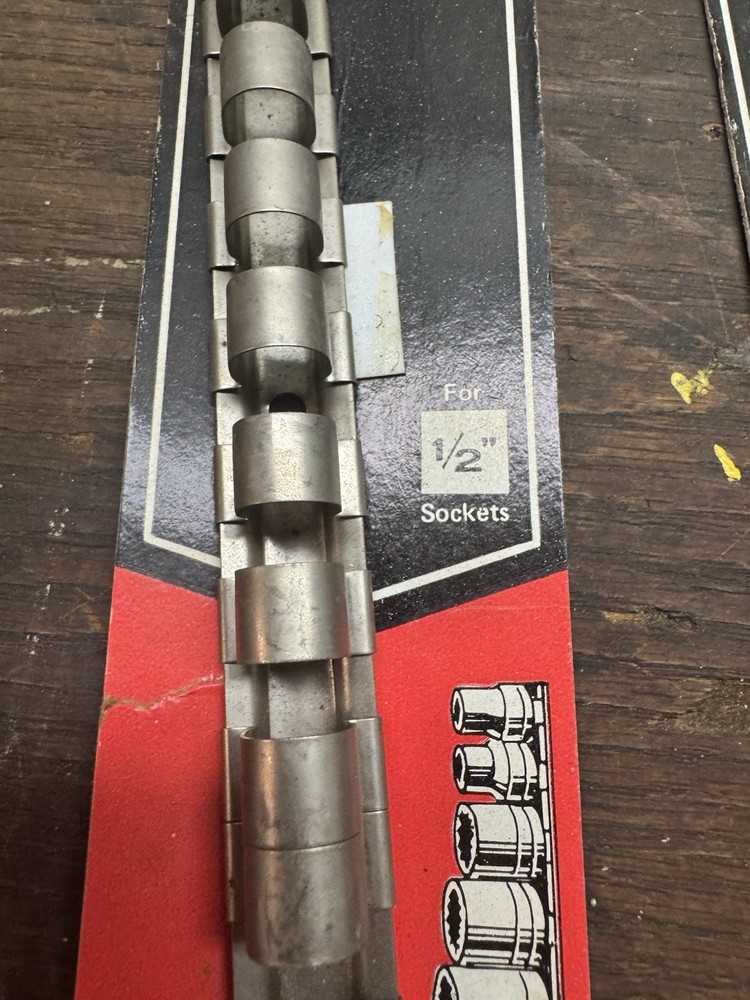 Sears Socket Carry Rack (2) For 1/2 And 3/8
