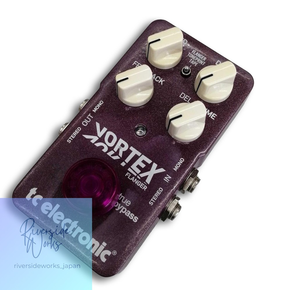 TC ELECTRONIC Vortex Flanger Guitar Effects Pedal JP
