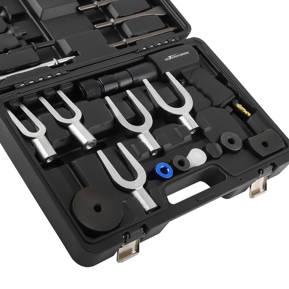 10CM Long Stroke Air Hammer Set Brake Service Tool Kit with Storage Case
