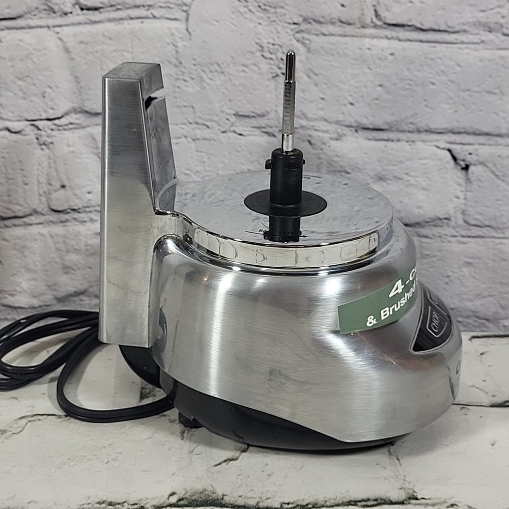 Cuisinart Mini Prep Plus Food Processor Motor Base DLC-4CHB Silver Replacement