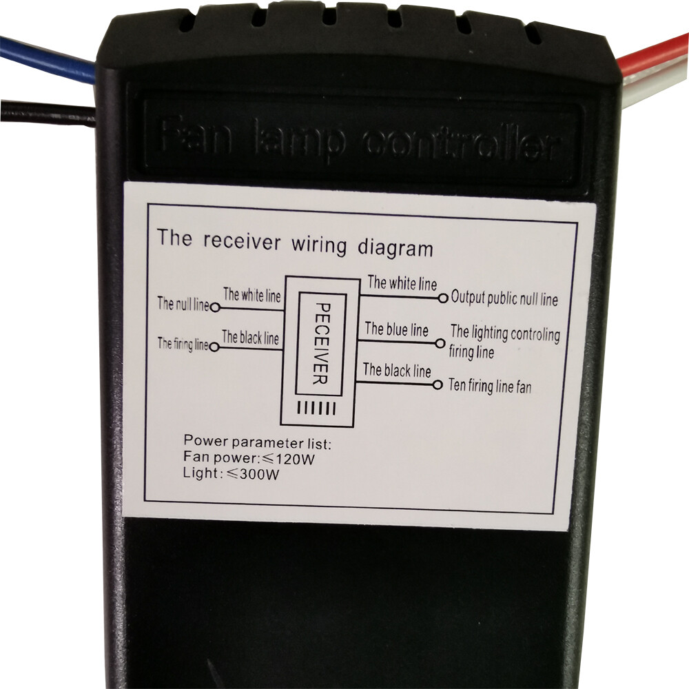 Universal Ceiling Fan Lamp Light Remote Control Receiver Kit Timing Wireless us