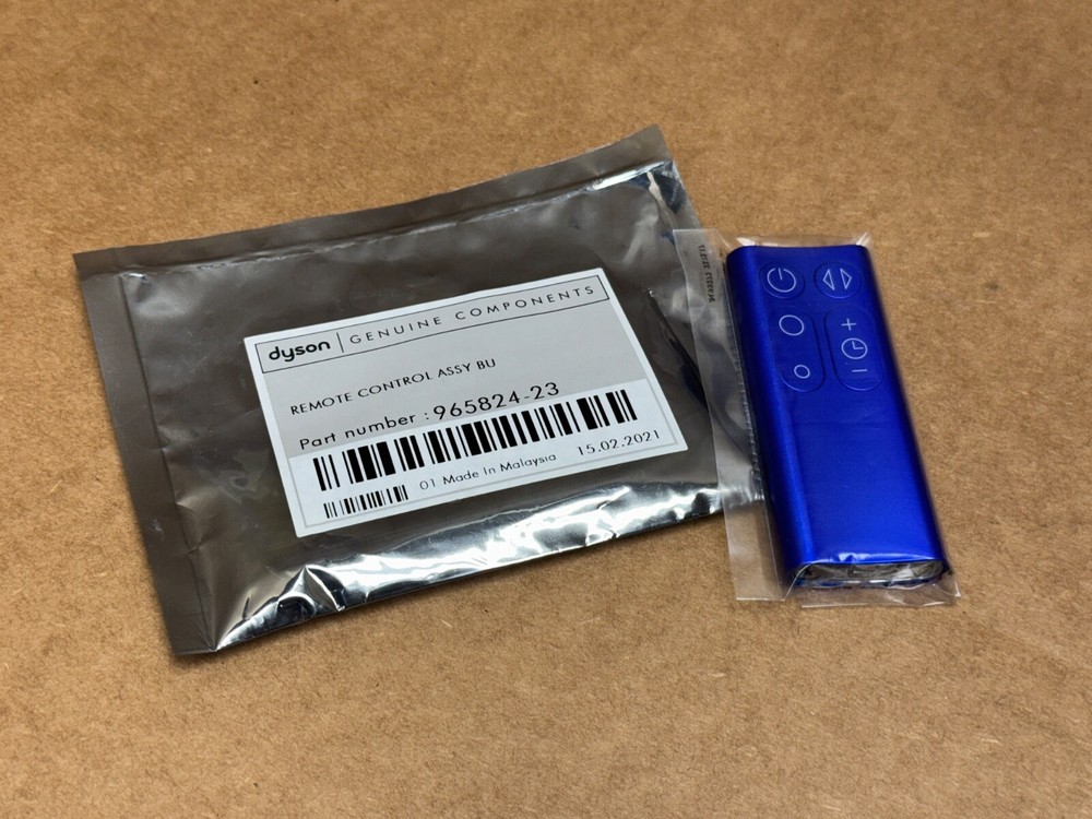 [NEW] DYSON [965824-23] GENUINE OEM REPLACEMENT FAN REMOTE CONTROL - [BLUE]