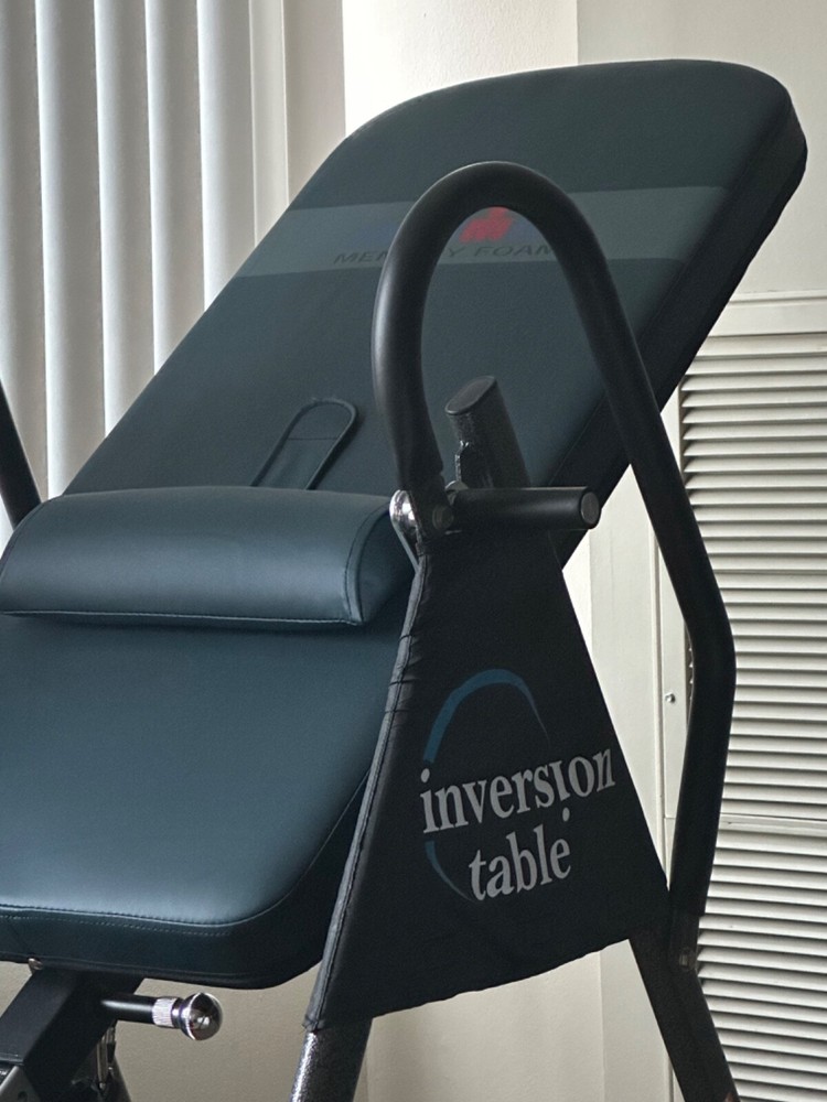 Ironman High Capacity Inversion Table for back pain/ spinal decompression.