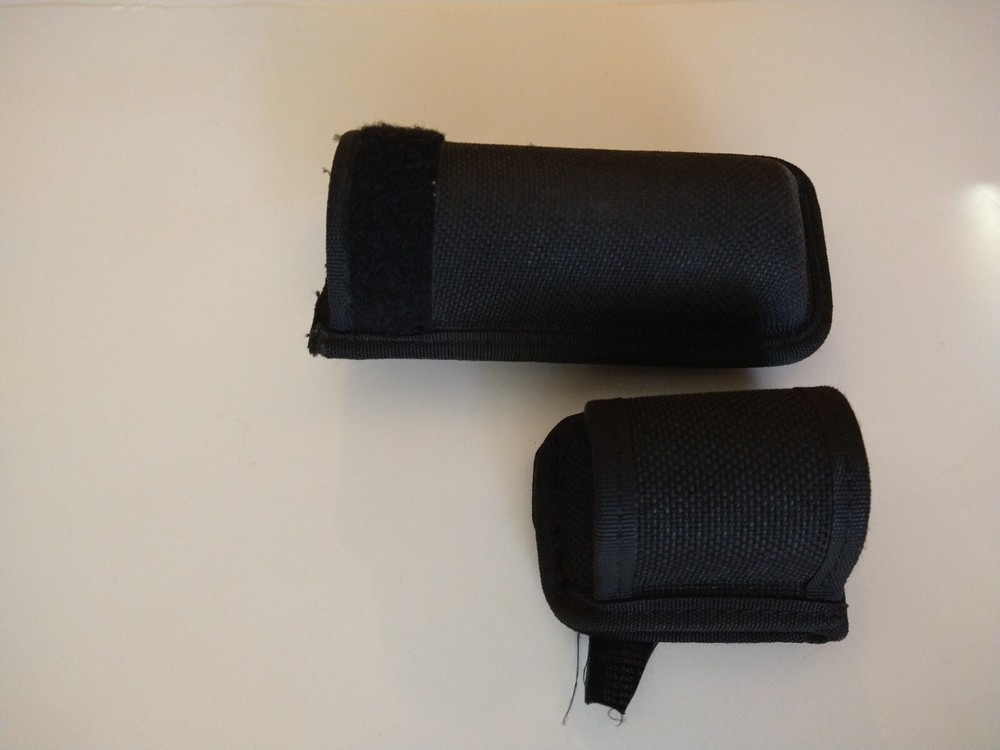 2 Bianchi Nylon Holders Mace Flashlight Law Enforcement Police Security