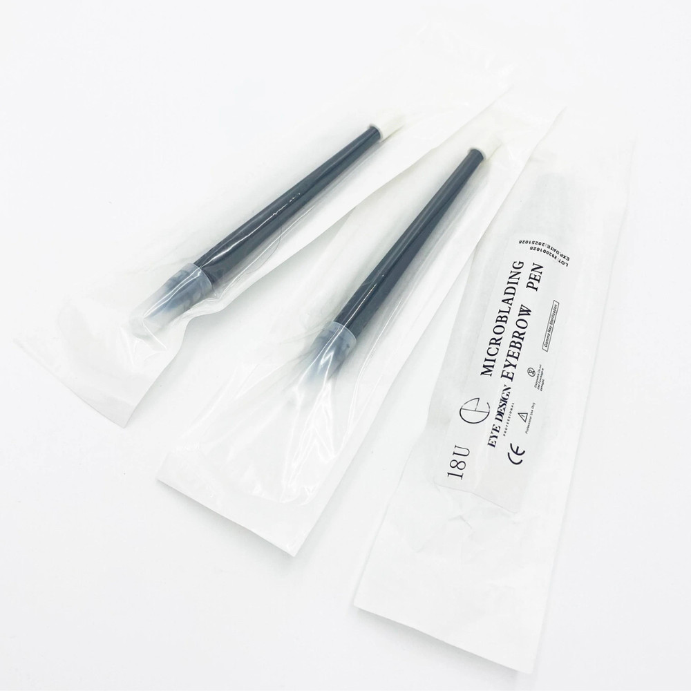 Eye Design Microblading Hand Tools with Sponge & Mascara Wands