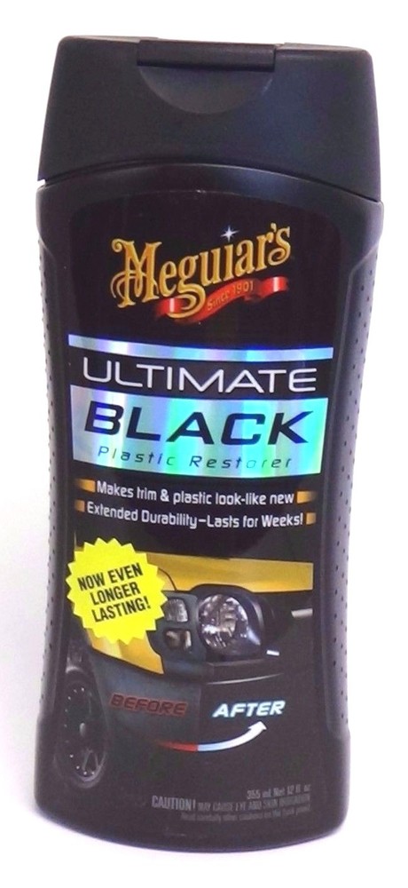 Meguiars G15812 Ultimate Black Plastic Restorer - 12 oz