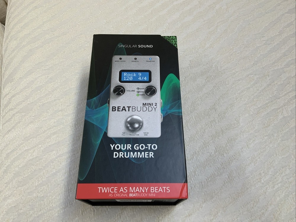 Singular Sound BeatBuddy Mini 2 Drum Machine Pedal
