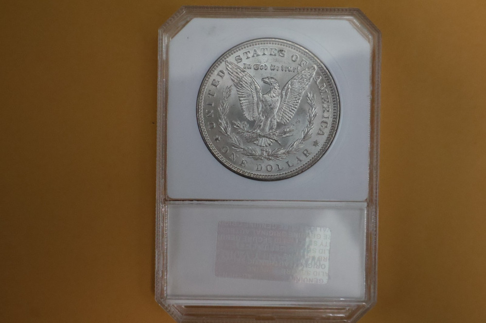 1889 MORGAN DOLLAR - TONING
