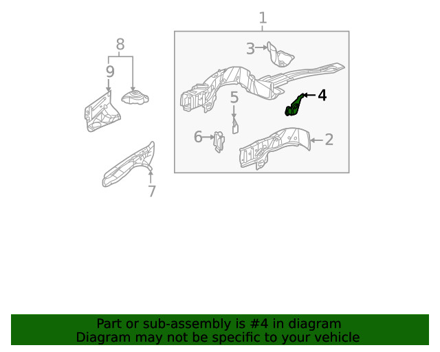 Genuine GM Suspension Support 22686155