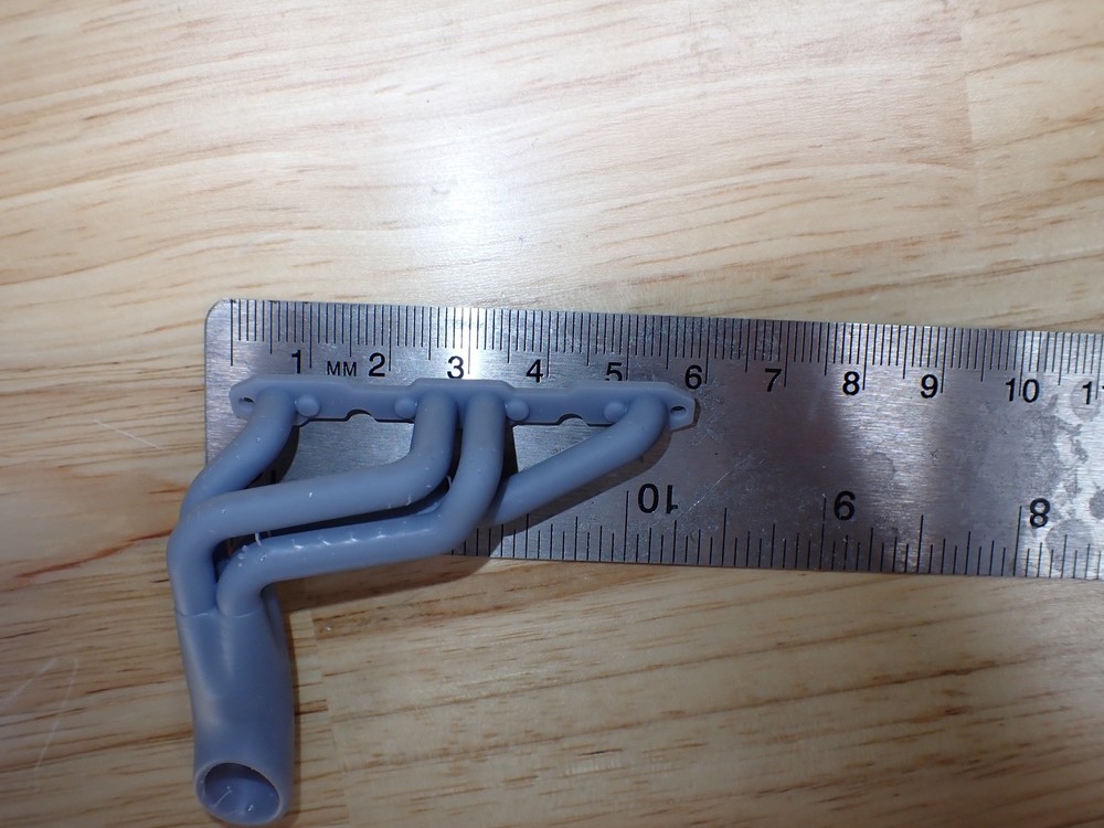 1/10 Scale Gasser Headers 3d Printed