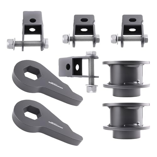 1-3" Front & 2" Rear Leveling Lift Kit for 2000-2006 Chevy Avalanche Gray