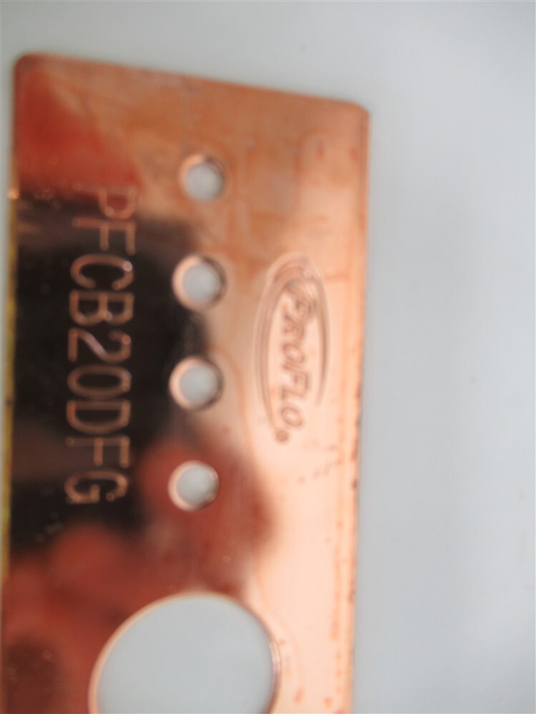Proflo PFCB20DFG , 20" Copper Plated Support Bracket (PK 2)