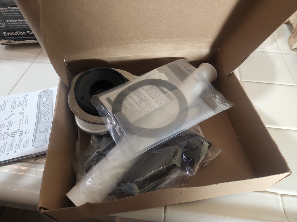 InSinkErator Evolution Select 5/8hp Garbage Disposal - Red - For Parts or Repair