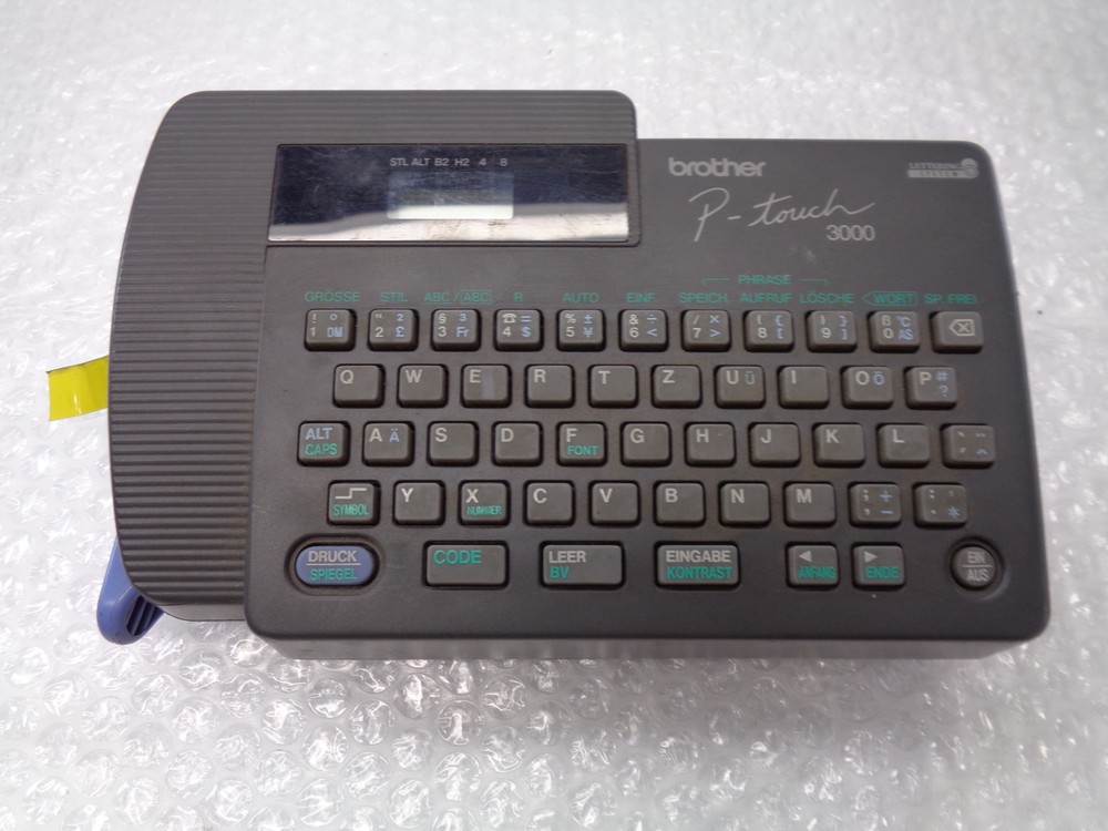 BROTHER PT-3000 THERMAL PRINTER UNMP