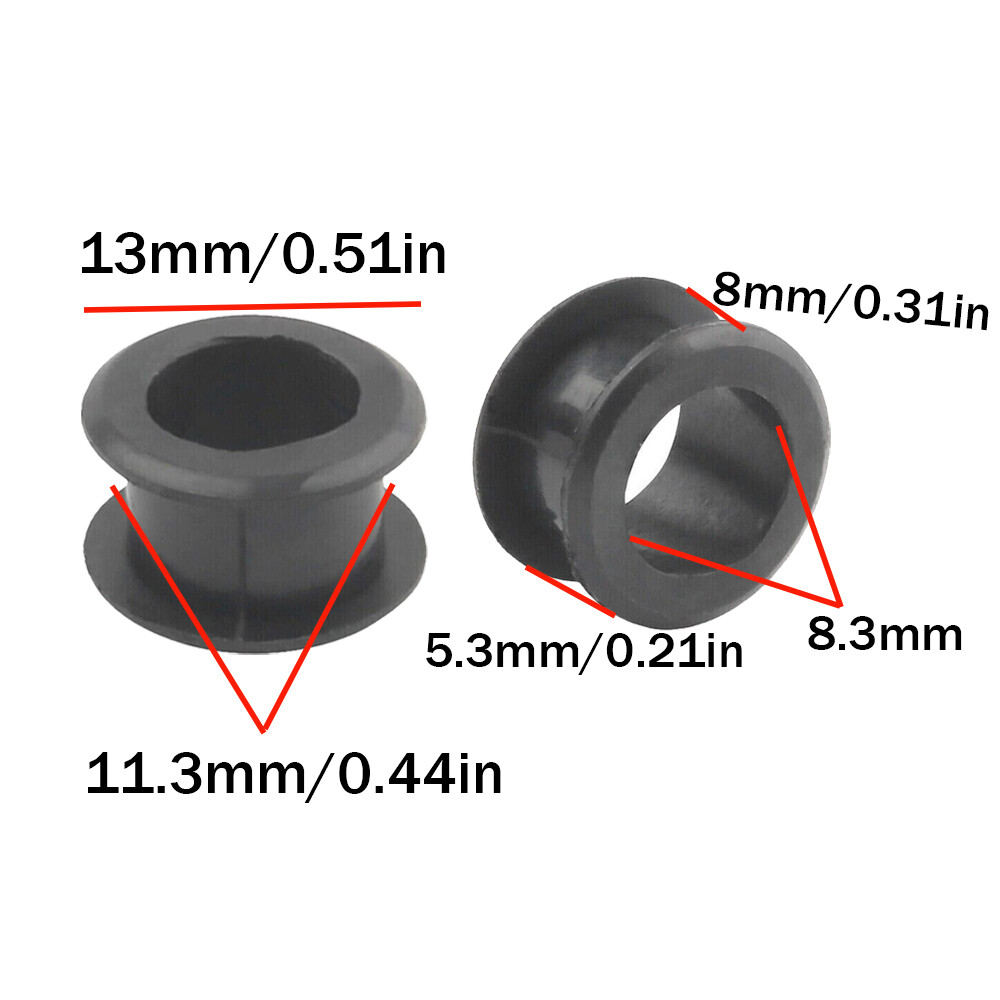 2 Sets For Hyundai Automatic Transmision Shift Shifter Cable Bushing Replacement