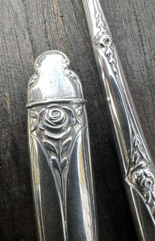 Antigue Norwegian Desk Set Silver 830s c1900