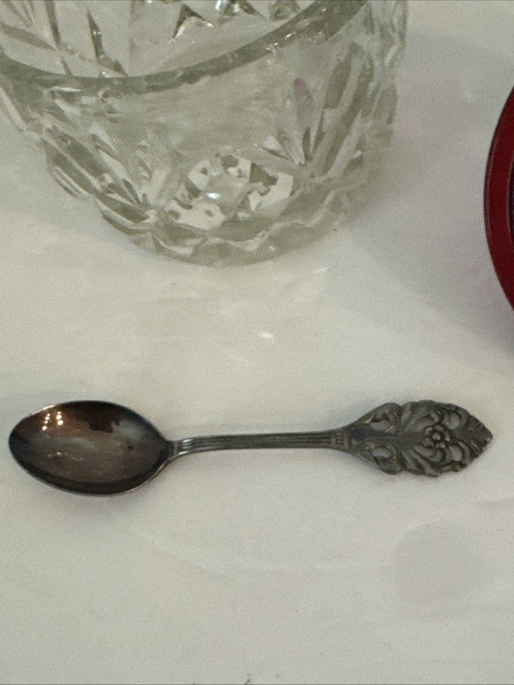 Vintage Anchor Hocking Royal Ruby Jam Jelly Jar/ Spoon Included
