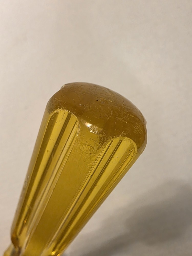 Flat Screwdriver Irwin USA Yellow Handle