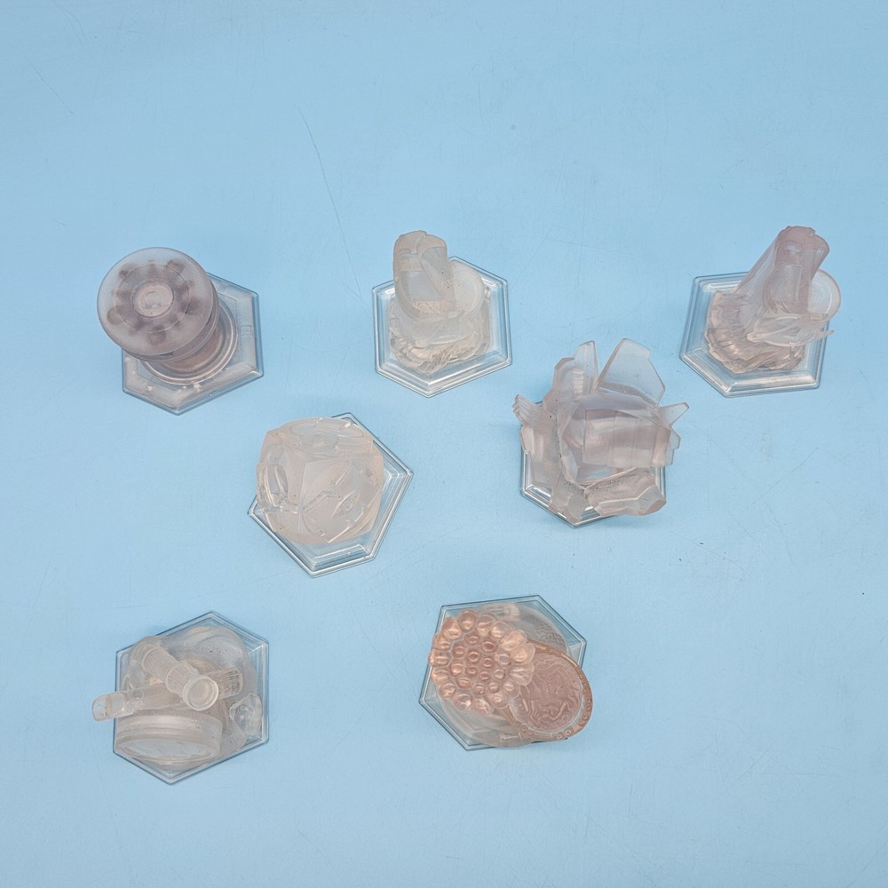 Disney Infinity Lot - 7 Crystals Pixar Marvel Star Wars