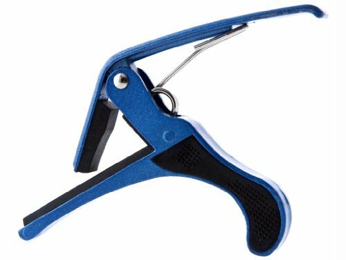 Fever Acoustic and Electric Guitar Capo Blue