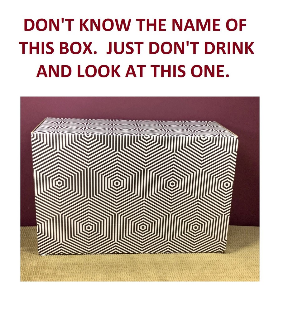 LOOT CRATE  "MESSES WITH YOUR MIND" EMPTY BOX ONLY
