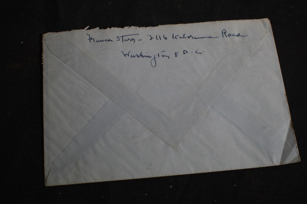 Frances Starr *SIGNED* Envelope