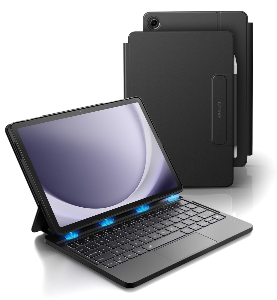 Dexnor Keyboard Case for Samsung Galaxy Tab A9 Plus A9+ Multi-Touch Trackpad