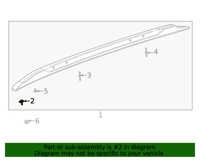 Genuine GM Side Rail Stud 42764045
