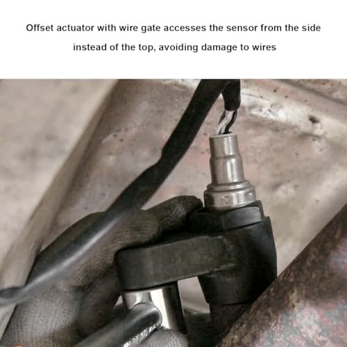 Offset Oxygen Sensor Socket, 3/8 Inch Drive by 7/8 Inch O2 Oxygen Sensor