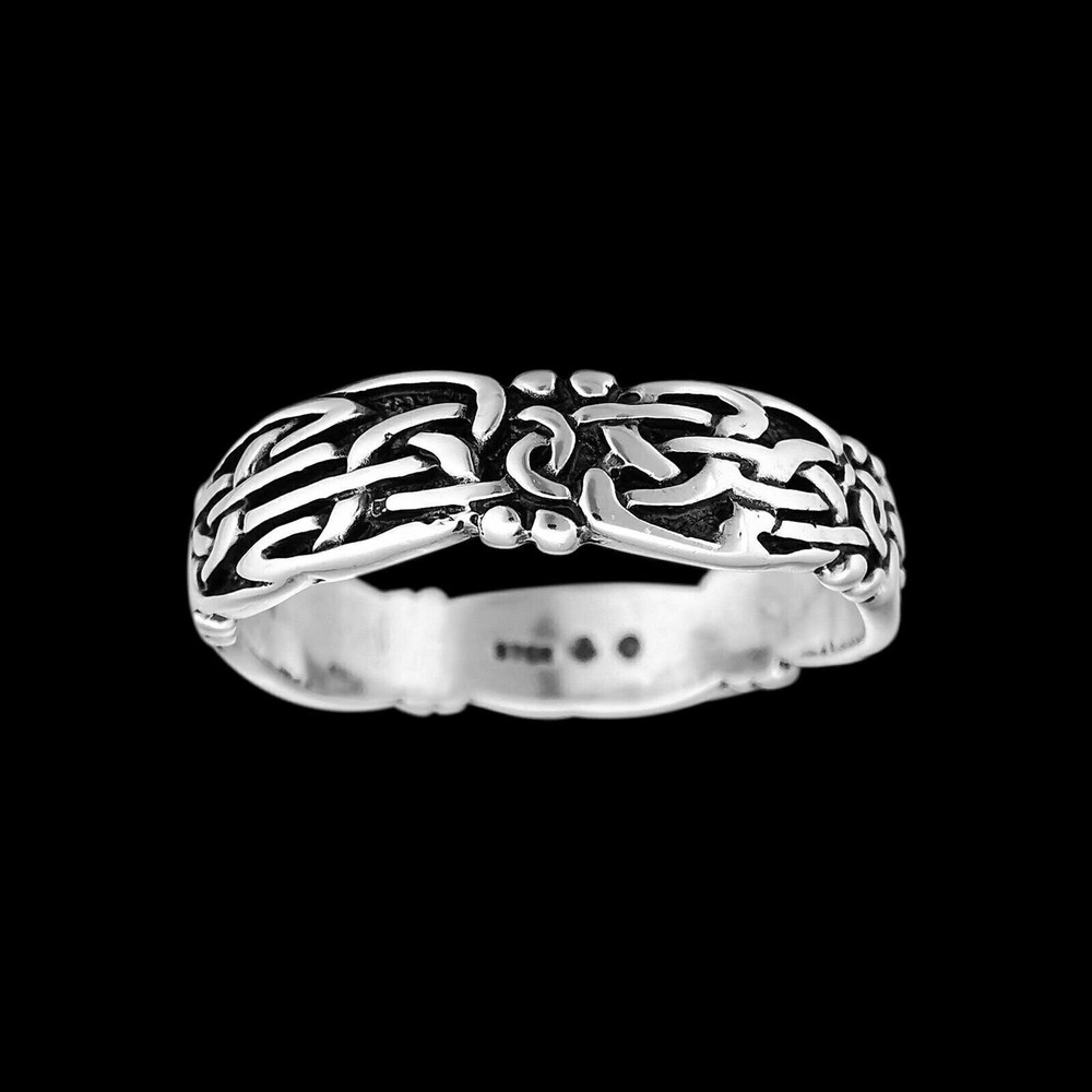 Size 5 - Tribal Ring, Silver ring, 925 Sterling Silver, Boho Bohemian Ring
