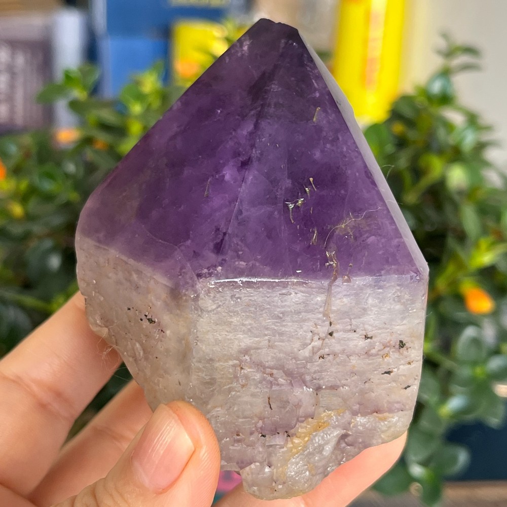 467g Natural Amethyst geode quartz clustercrystal specimen Healing