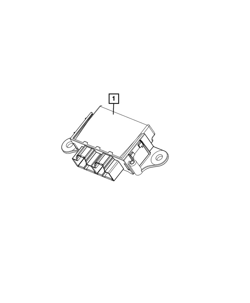 Genuine Mopar Park Assist Module 68594819AA