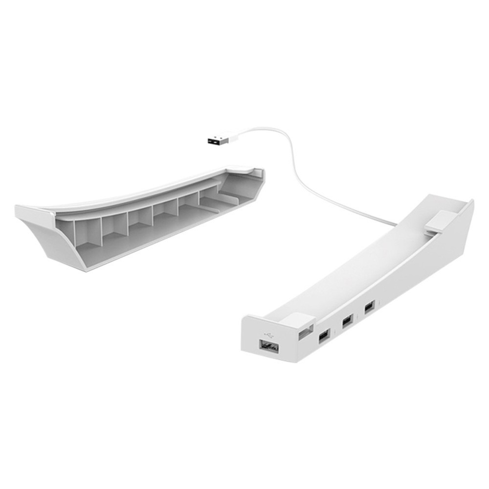 4-Port USB Host Rack Storage Stand for PS5 Optical Drive Version/Digital Edition