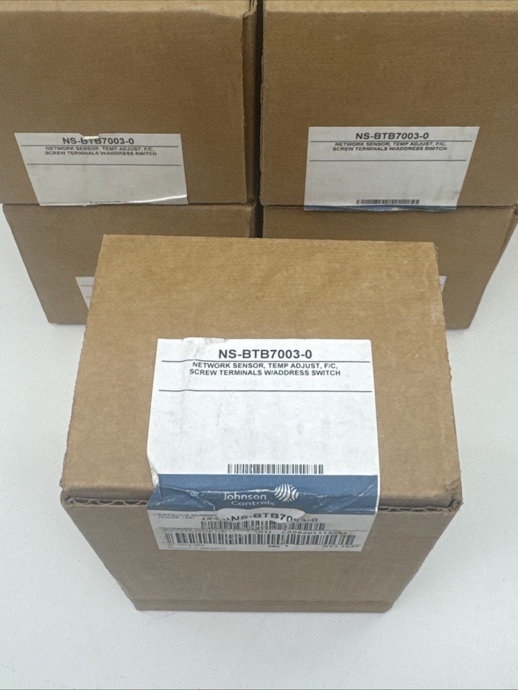 JOHNSON CONTROLS NS-BTB7003-0 NETWORK SENSOR TEMP ADJUST W/ADDRESS SWITCH
