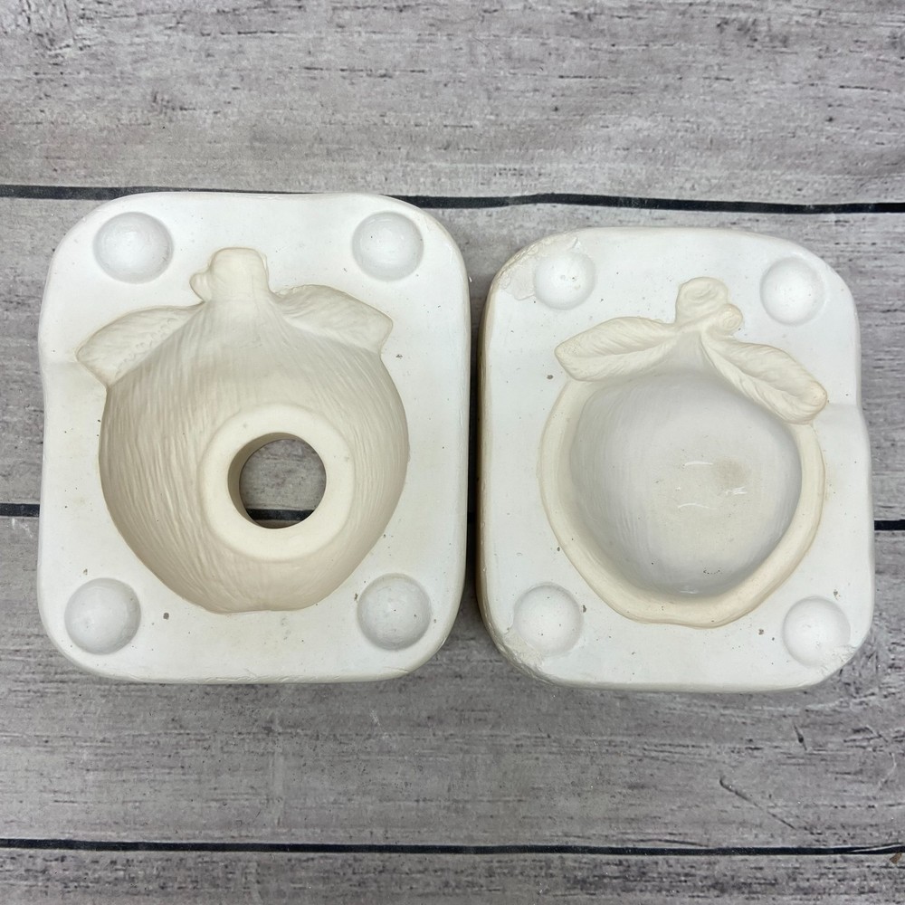 Iandola Mold Co Ceramic Casting Mold Peach Dish #I-453