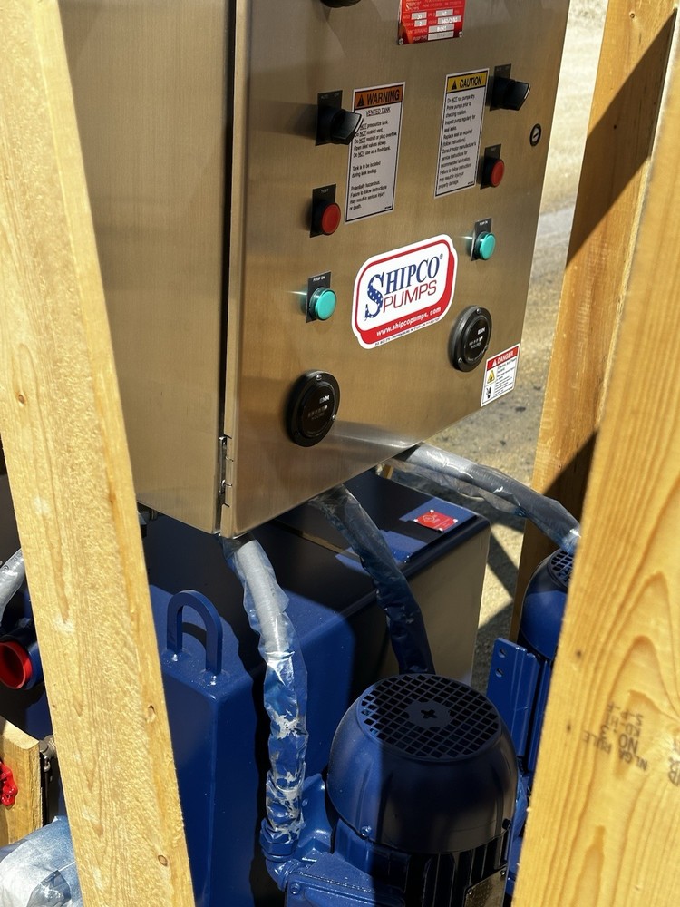 Shipco Condensate Return Unit Model 304PSS Duplex System