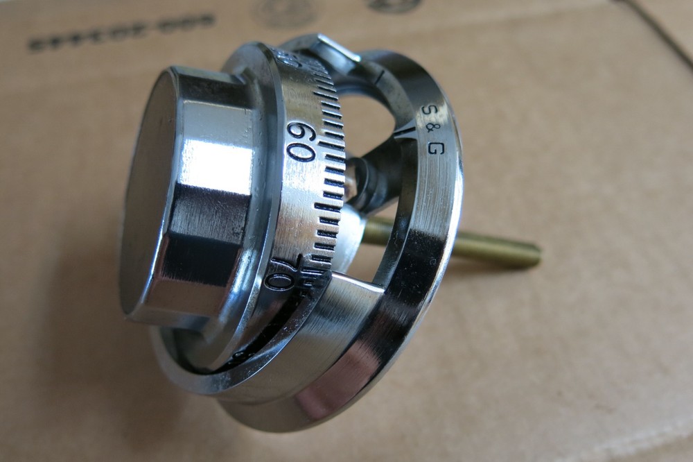 S&G Dial & Ring Set Chrome Finish USED