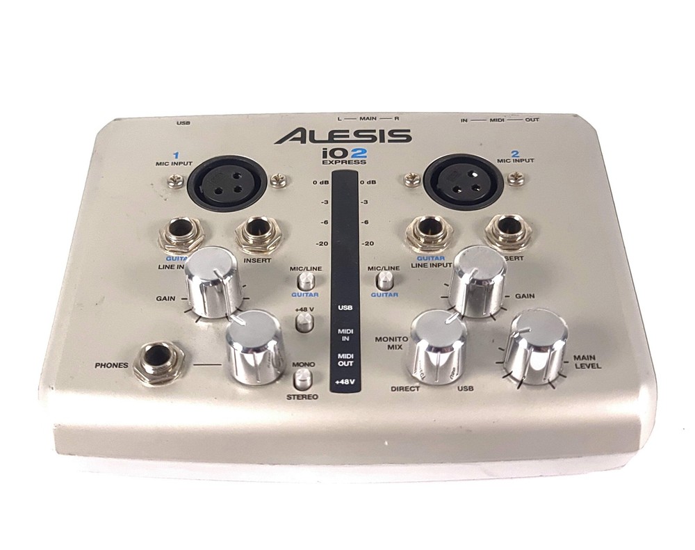 Alesis iO2 Express USB Audio Interface (C2018-469)