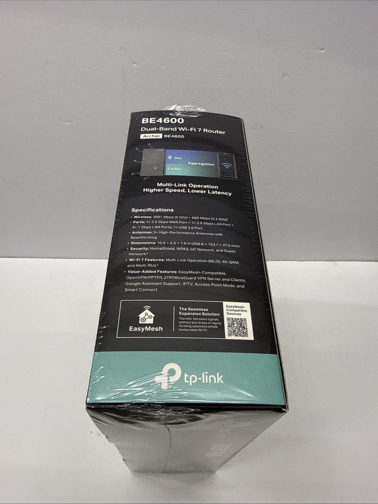 TP-Link BE4600 Archer Wi-Fi 7 Router