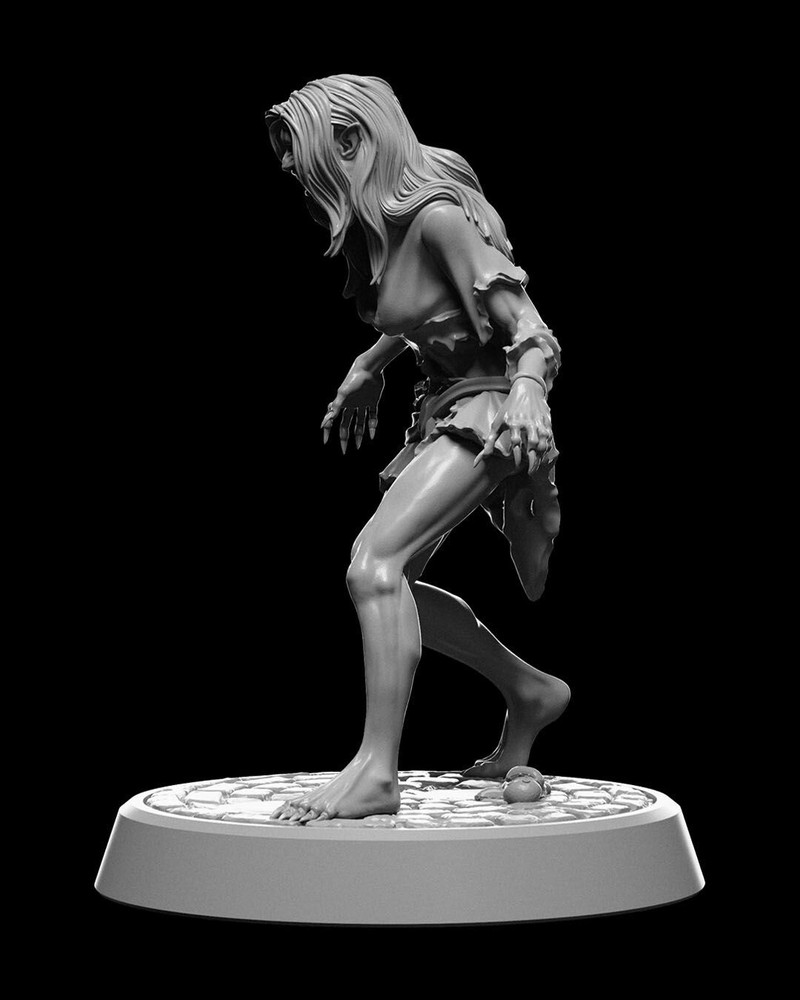 Vampire Spawn - Montblanc Escapade - 32mm Unpainted DnD Miniatures