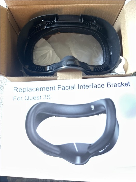 Facial Interface Mask Pad, Removable Facial Interface Frame, Sweat-Proof Pu Foam