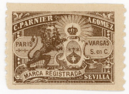 (I.B) Spain Cinderella : Trade Label (Parnier & Gomez)