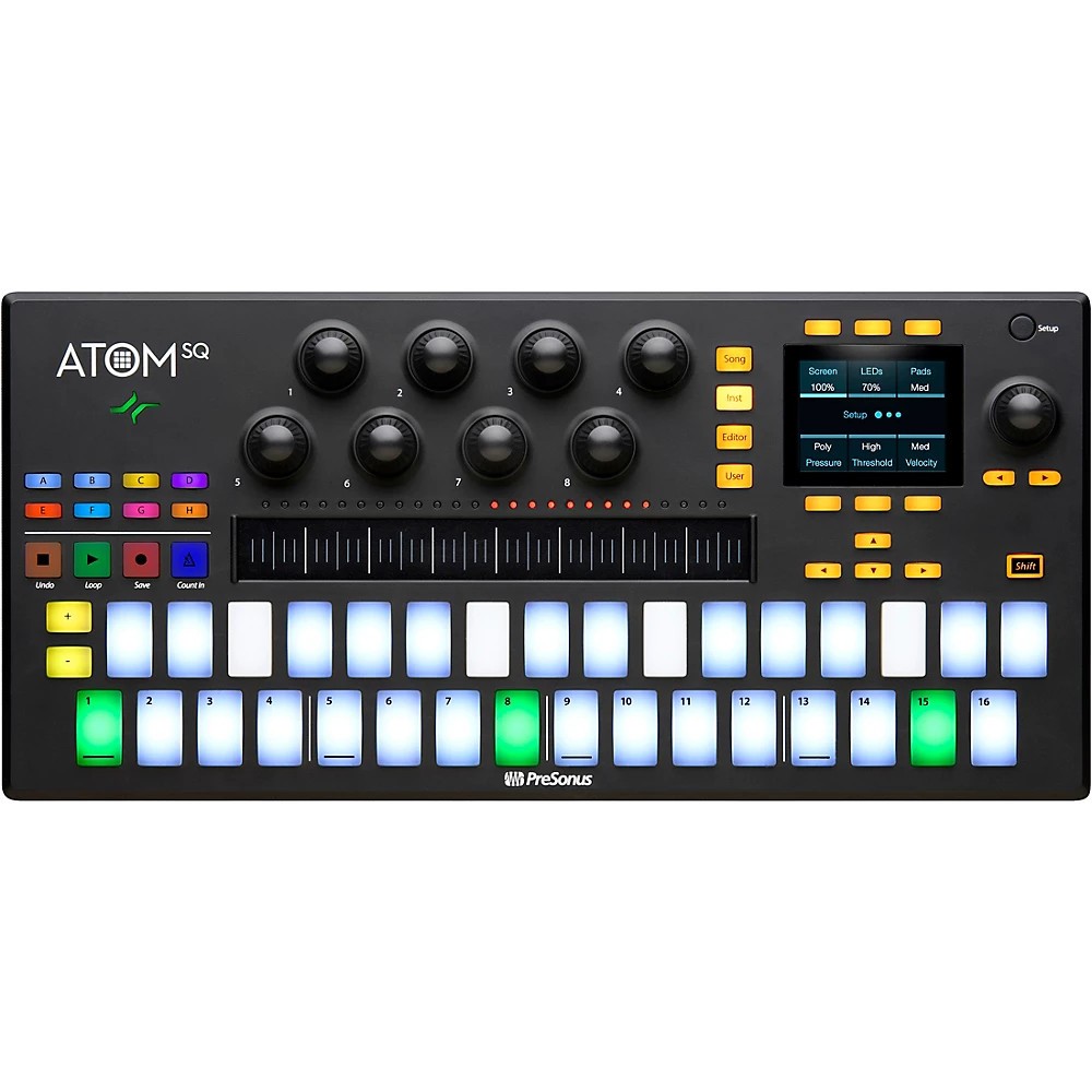 PreSonus ATOM SQ Used - Compact MIDI Pad Controller & Performance Tool