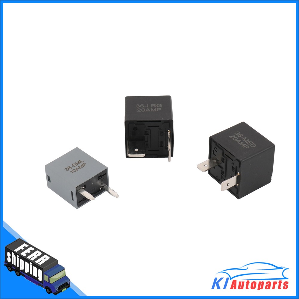 6 Piece 9038 Fuel Pump Relay Bypass Master Kit