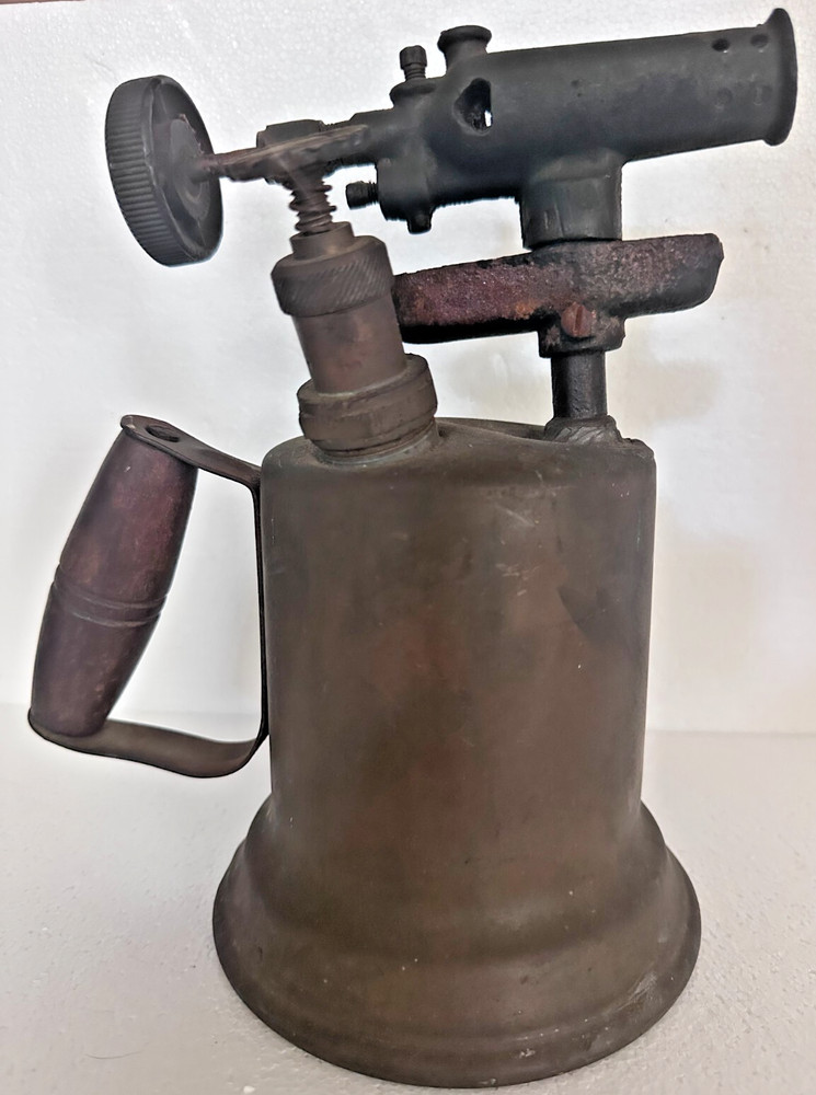 Vintage Brass Welding Blow Torch Untested