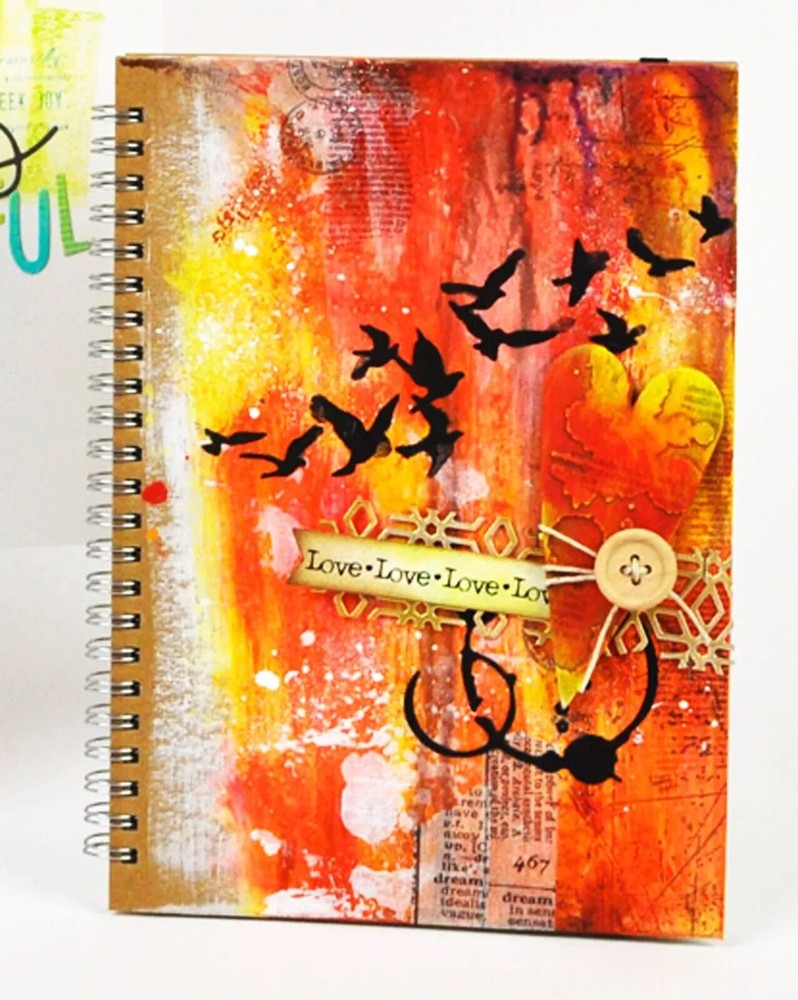 Sizzix Thinlits Birds Stars Pete Hughes Cutting Dies 662673 NEW