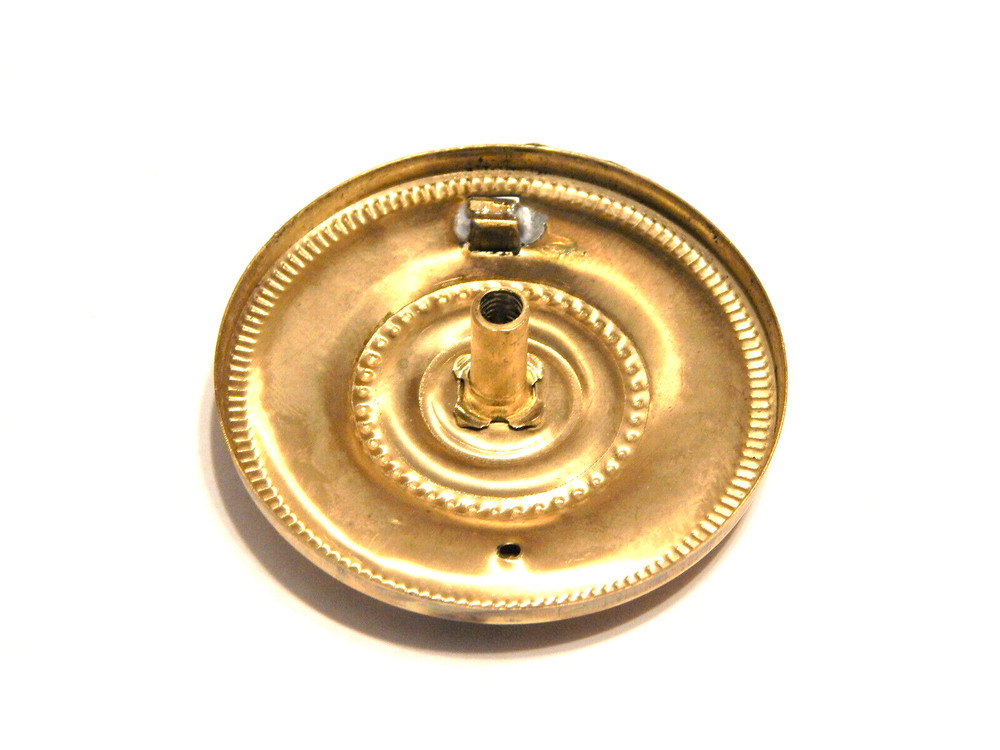 Ring Drawer Pull Colonial Revival Brass 2"